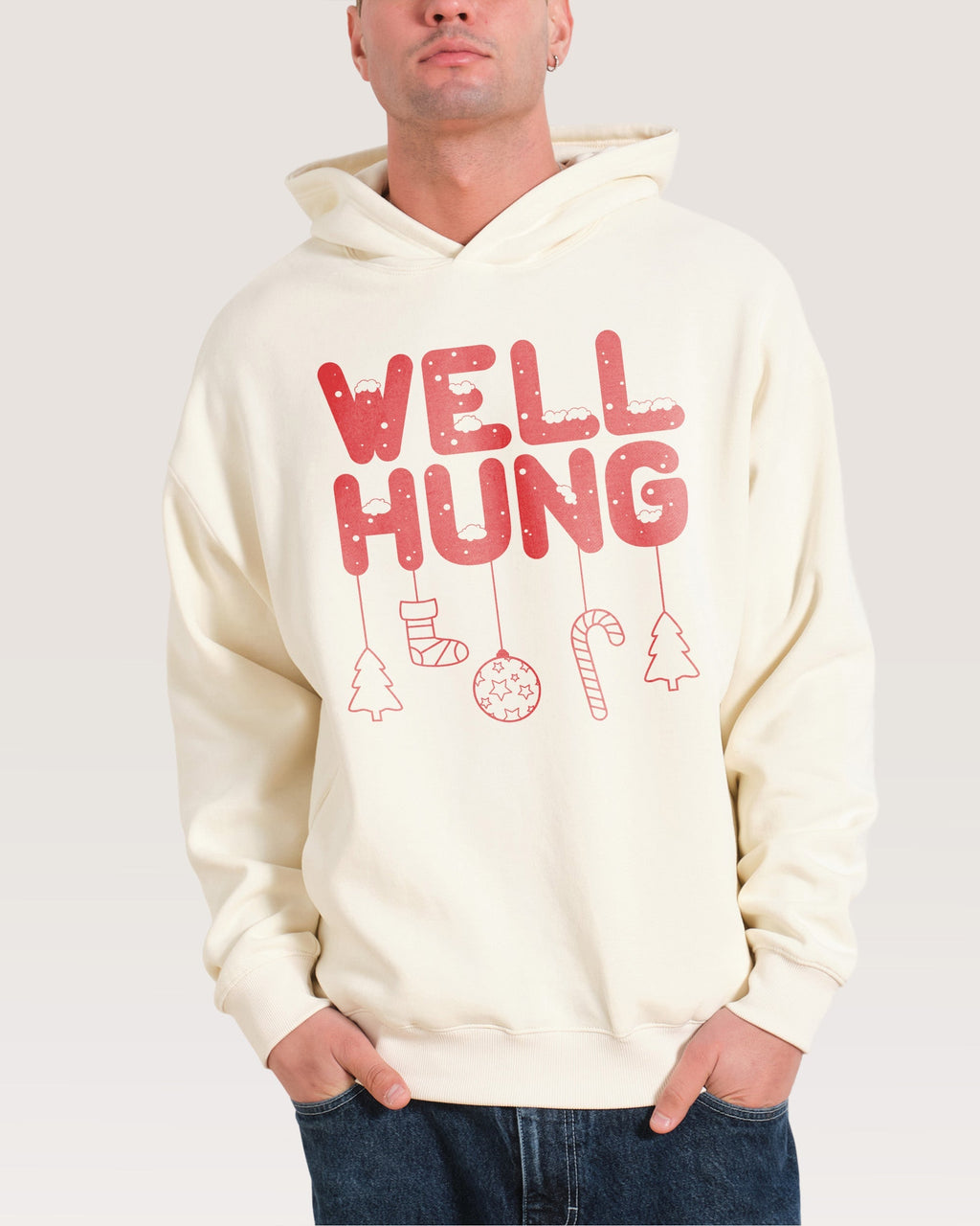Well Hung - Adult & Kids T-Shirts, Sweatshirts & Hoodies apparel design preview 1