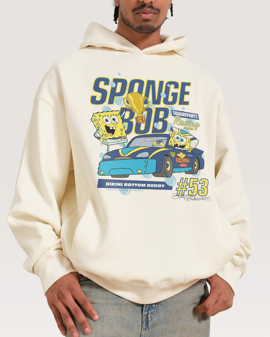 Spongebob Racing - Adult & Kids T-Shirts, Sweatshirts & Hoodies apparel design preview 1