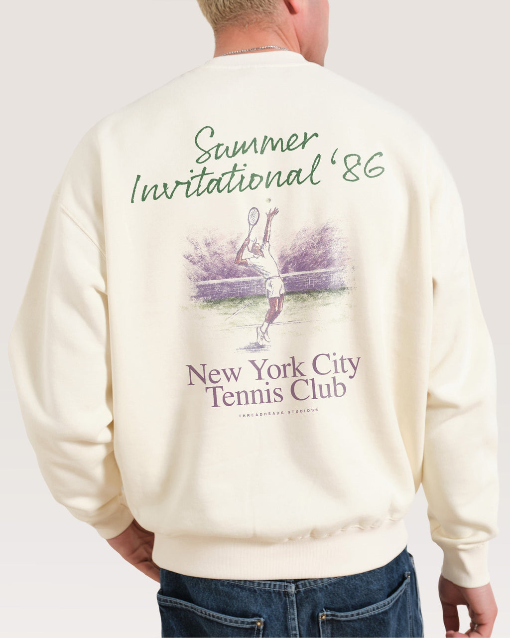 NYC Tennis Club - Adult & Kids T-Shirts, Sweatshirts & Hoodies apparel design preview 1