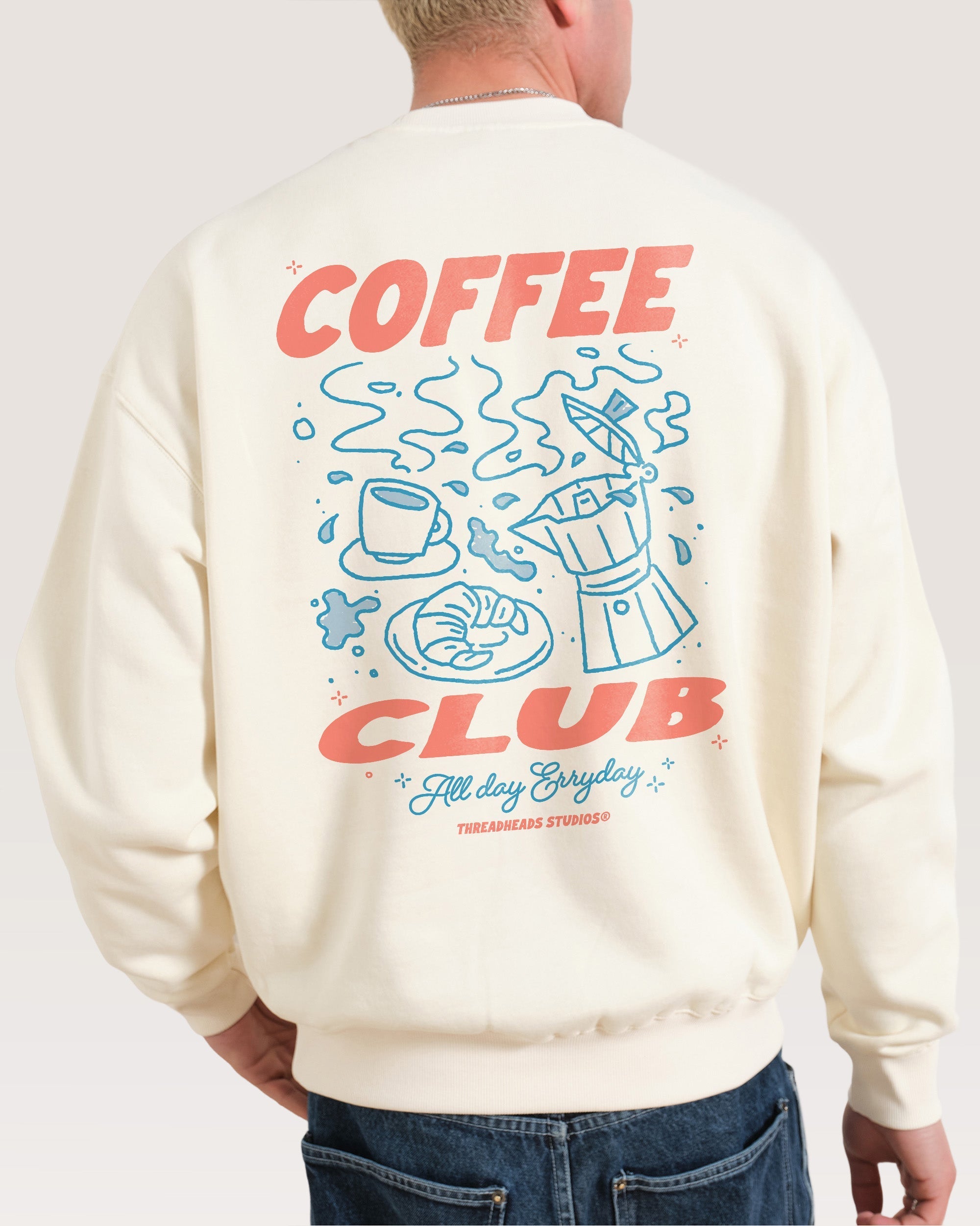 Coffee Club - Adult & Kids T-Shirts, Sweatshirts & Hoodies apparel design preview 1
