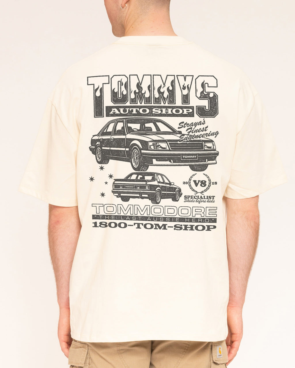 Tommy's Auto Shop Oversized - Adult & Kids T-Shirts, Sweatshirts & Hoodies apparel design preview 1