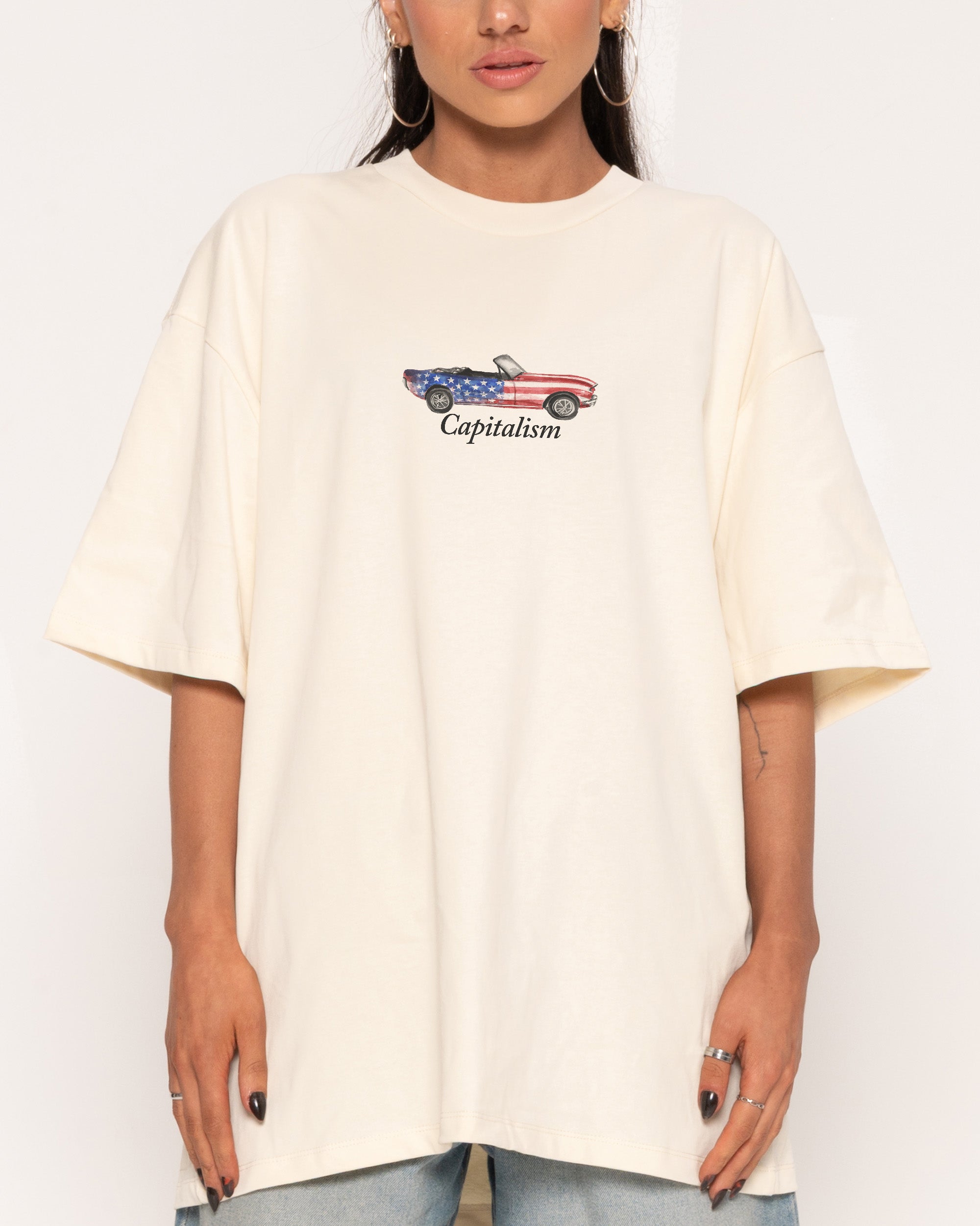 Capitalism Oversized - Adult & Kids T-Shirts, Sweatshirts & Hoodies apparel design preview 1