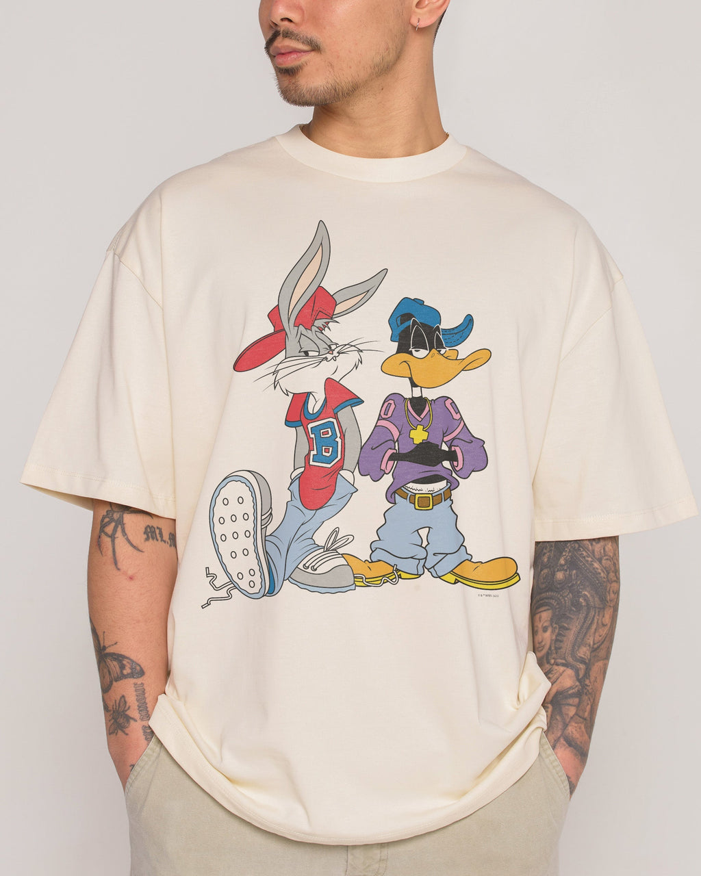 Bugs Daffy West Coast Oversized - Adult & Kids T-Shirts, Sweatshirts & Hoodies apparel design preview 1