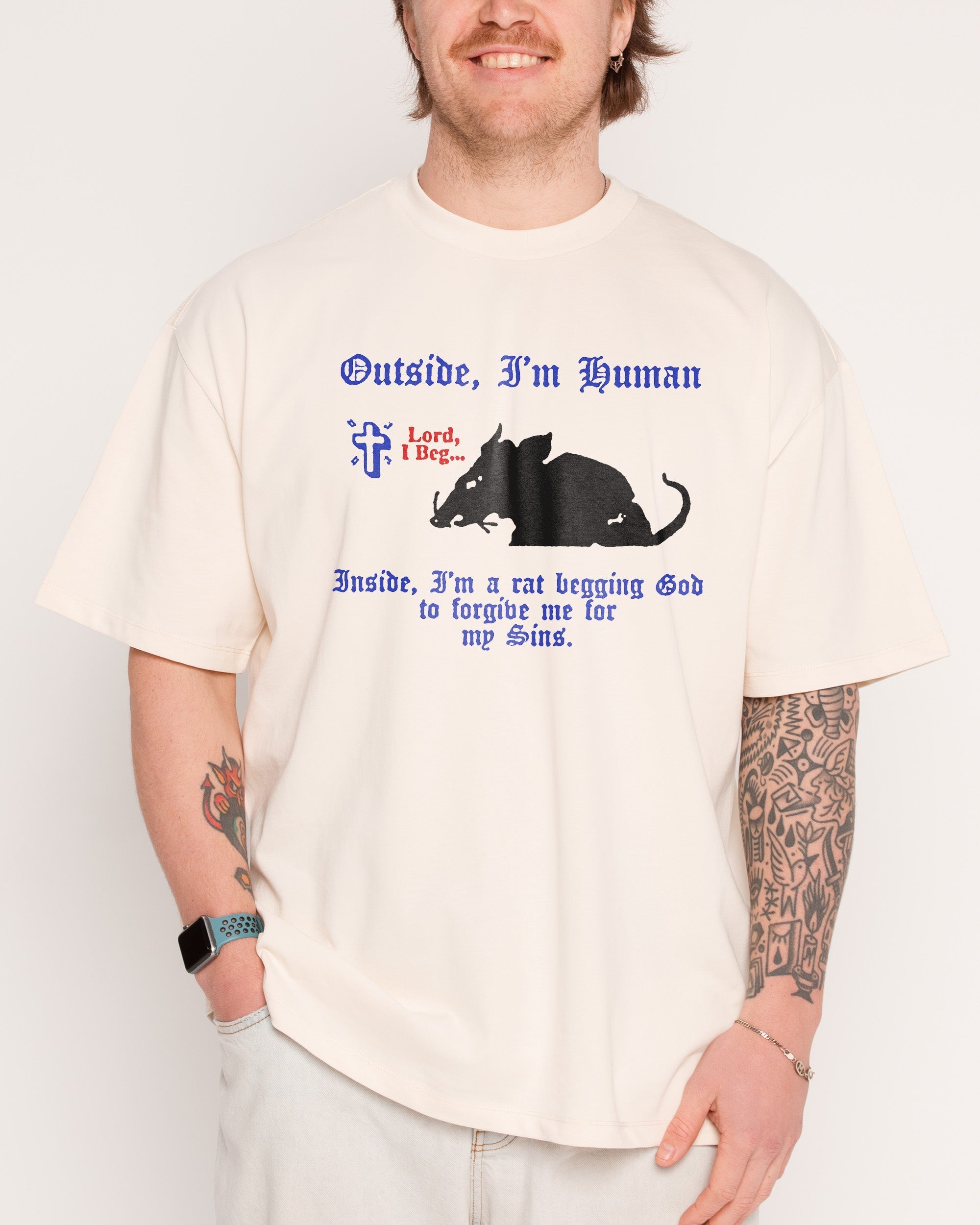 Once Human Oversized - Adult & Kids T-Shirts, Sweatshirts & Hoodies apparel design preview 1