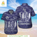MLB Hawaiian Nautical Navy Surfboard Rockies Emblem - Adult & Kids T-Shirts, Sweatshirts & Hoodies apparel design preview 1