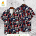 Philadelphia Phillies Hawaiian Navy Red Stylish - Adult & Kids T-Shirts, Sweatshirts & Hoodies apparel design preview 1