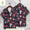 Washington Nationals Hawaiian Navy Pride Baseball Bat - Adult & Kids T-Shirts, Sweatshirts & Hoodies apparel design preview 1