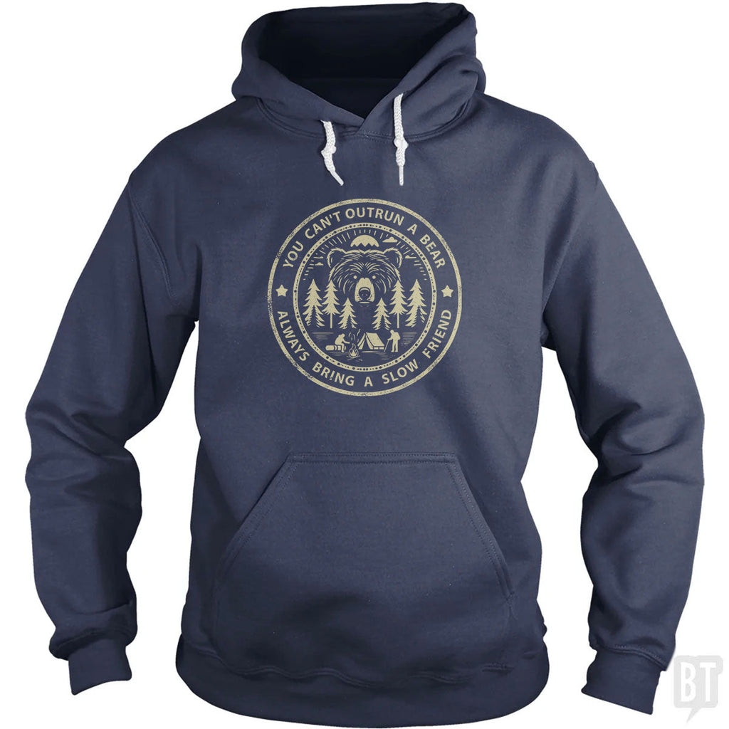 You Can't Outrun A Bear - Adult & Kids T-Shirts, Sweatshirts & Hoodies apparel design preview 1