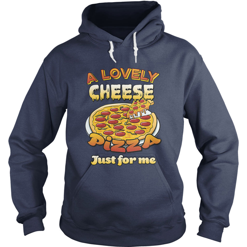 A Lovely Cheese Pizza - Adult & Kids T-Shirts, Sweatshirts & Hoodies apparel design preview 1