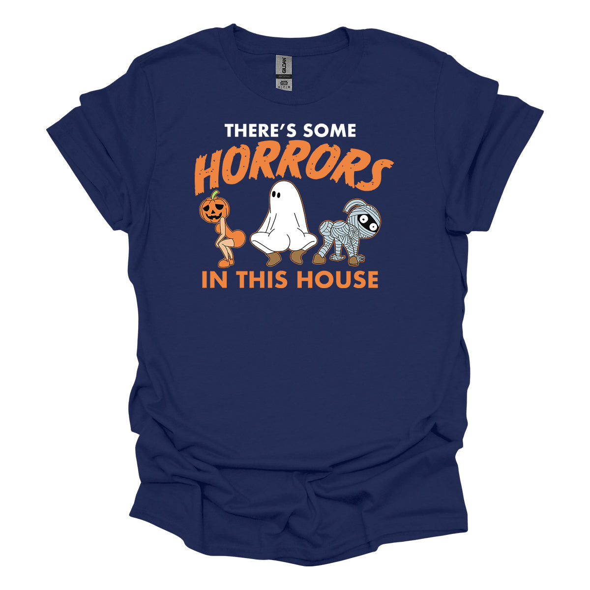 There's Some Horrors In This House - Adult & Kids T-Shirts, Sweatshirts & Hoodies apparel design preview 1