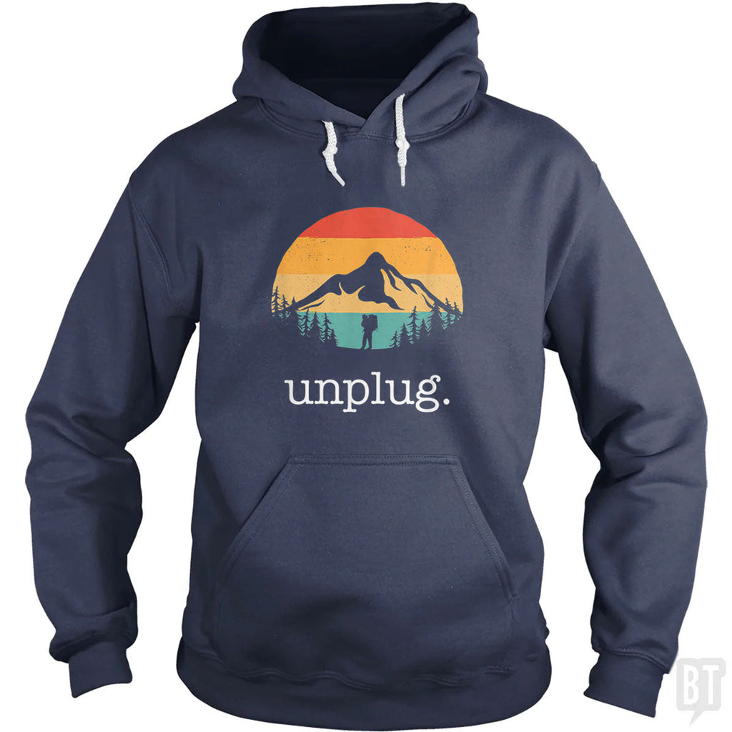 Unplug - Adult & Kids T-Shirts, Sweatshirts & Hoodies apparel design preview 1