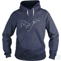 Dog and Human Fist Bump - Adult & Kids T-Shirts, Sweatshirts & Hoodies apparel design preview 1