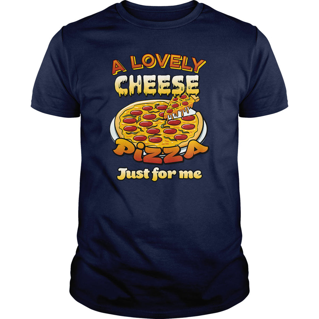 A Lovely Cheese Pizza - Adult & Kids T-Shirts, Sweatshirts & Hoodies apparel design preview 1