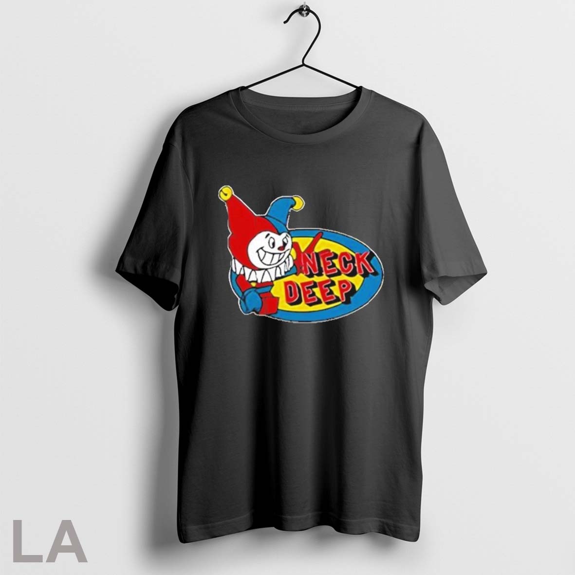 Neck Deep Clown Box - Adult & Kids T-Shirts, Sweatshirts & Hoodies apparel design preview 1