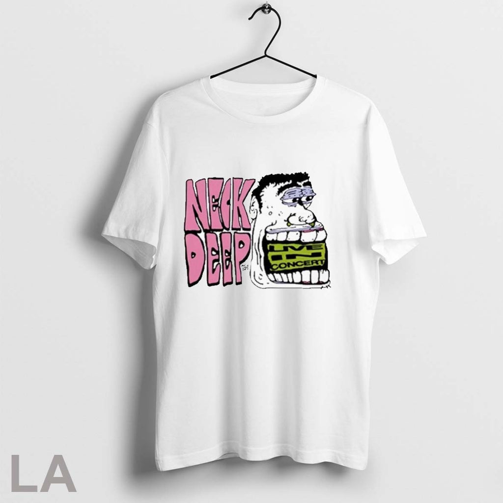 Neck Deep Live In Concert 2025 - Adult & Kids T-Shirts, Sweatshirts & Hoodies apparel design preview 1