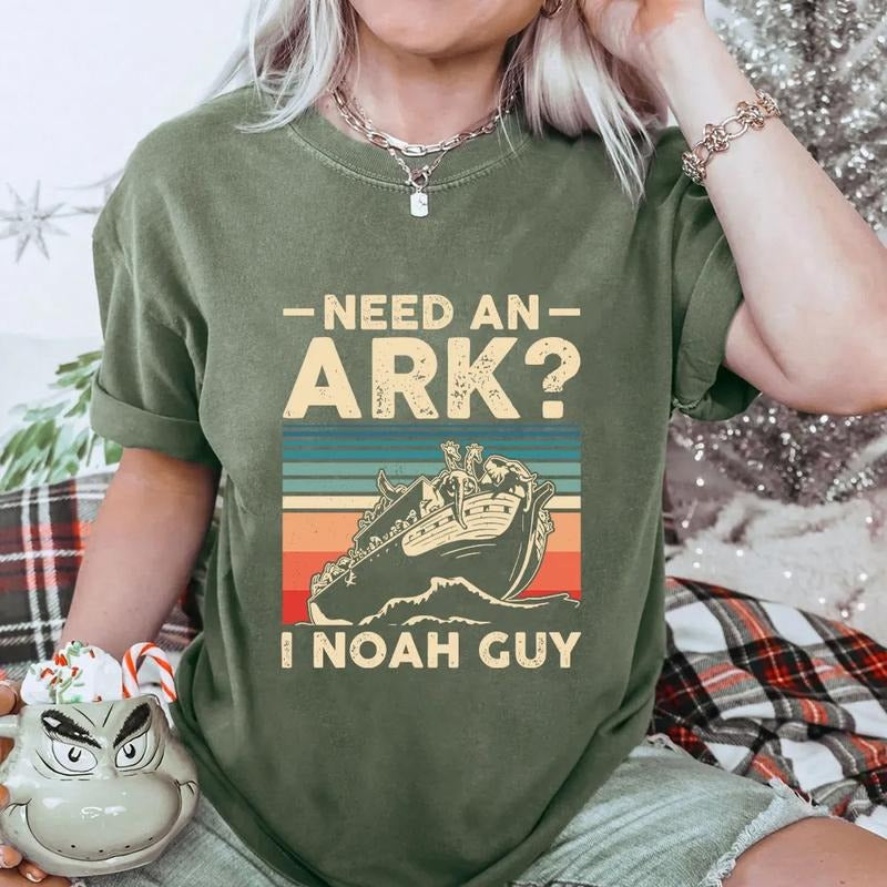 Need Ark I Noah Guy Christian Pure Cotton Fabric - Adult & Kids T-Shirts, Sweatshirts & Hoodies apparel design preview 1