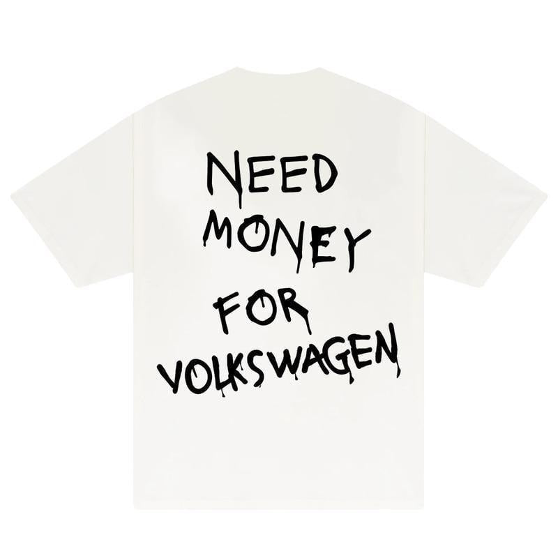 Need Money Volkswagen Baggy Fit Vintage 90s Meme Car - Adult & Kids T-Shirts, Sweatshirts & Hoodies apparel design preview 1