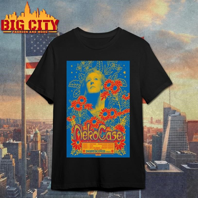 Neko Case March Shows 2026 Poster - Adult & Kids T-Shirts, Sweatshirts & Hoodies apparel design preview 1