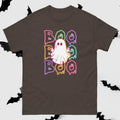 Neon Boo Gildan Halloween Ghost Classic Spooky - Adult & Kids T-Shirts, Sweatshirts & Hoodies apparel design preview 1