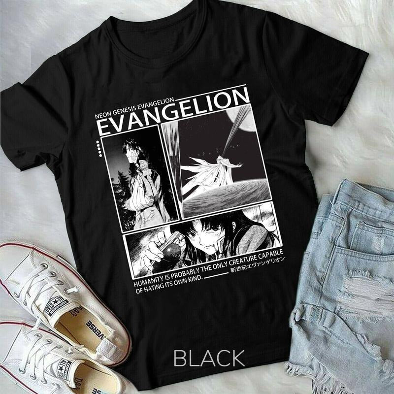 Neon Genesis Evangelion Anime Eva 01 Misato Katsuragi - Adult & Kids T-Shirts, Sweatshirts & Hoodies apparel design preview 1