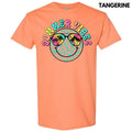 Neon Summer Happy Face Gildan Short Sleeve 'NLB' - Adult & Kids T-Shirts, Sweatshirts & Hoodies apparel design preview 1