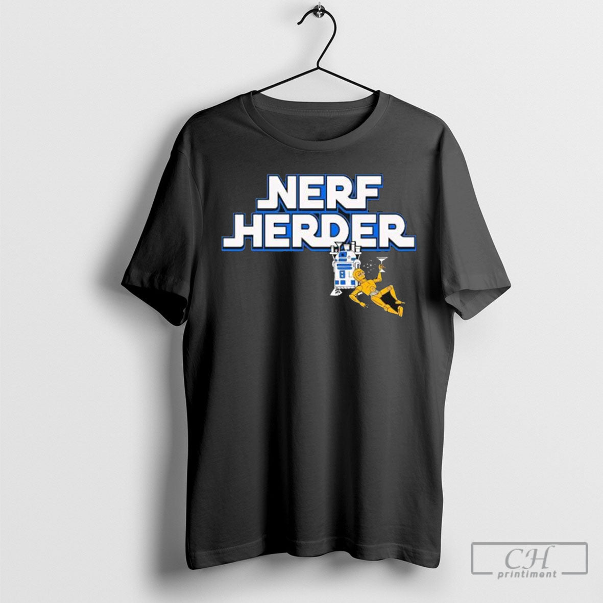 Nerf Herder Bar 2 D2 - Adult & Kids T-Shirts, Sweatshirts & Hoodies apparel design preview 1