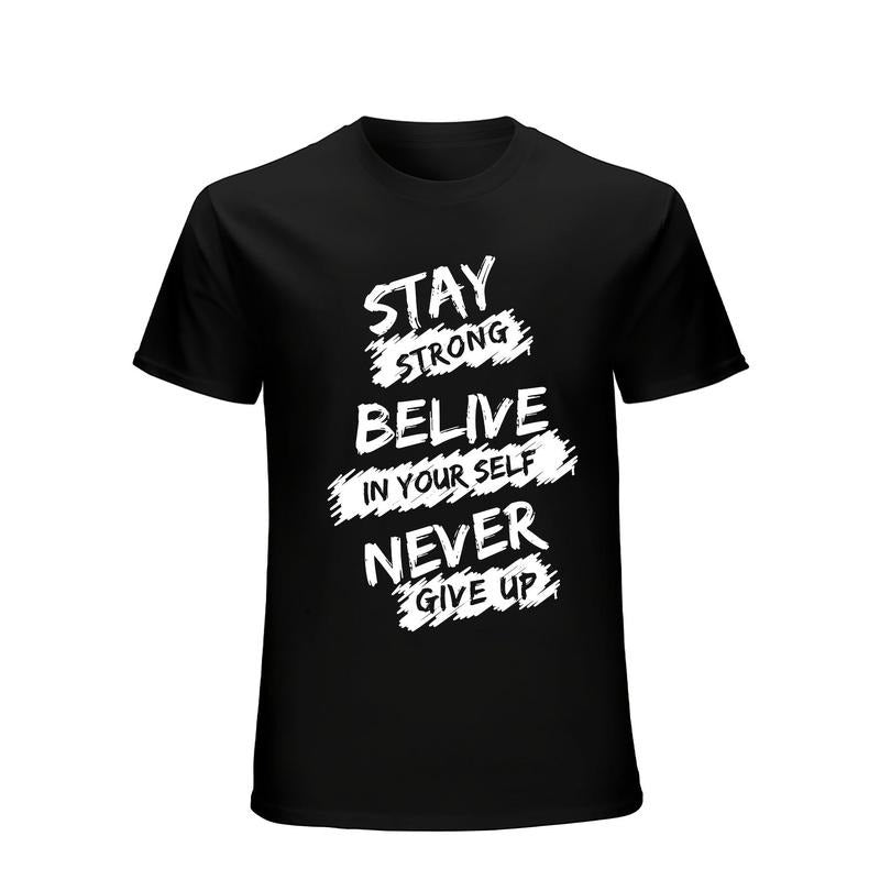 Never Give Up 3D Printing Casual Creative Short - Adult & Kids T-Shirts, Sweatshirts & Hoodies apparel design preview 1