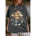 Never Grow Up Comfort Color Peter Pan Tinker Bell - Adult & Kids T-Shirts, Sweatshirts & Hoodies apparel design preview 1
