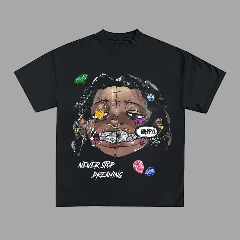 Never Stop Dreaming Y2k Streetwear - Adult & Kids T-Shirts, Sweatshirts & Hoodies apparel design preview 1