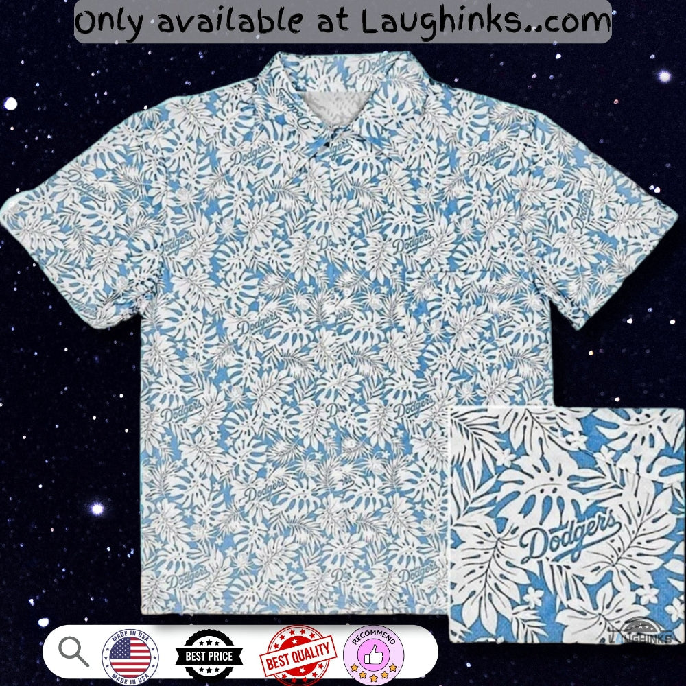 New 2023 Los Angeles Dodgers Luau Night Hawaiian - Adult & Kids T-Shirts, Sweatshirts & Hoodies apparel design preview 1