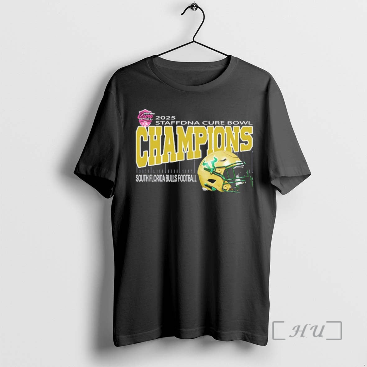 New 2025 Staffdna Cure Bowl South Florida Bulls - Adult & Kids T-Shirts, Sweatshirts & Hoodies apparel design preview 1