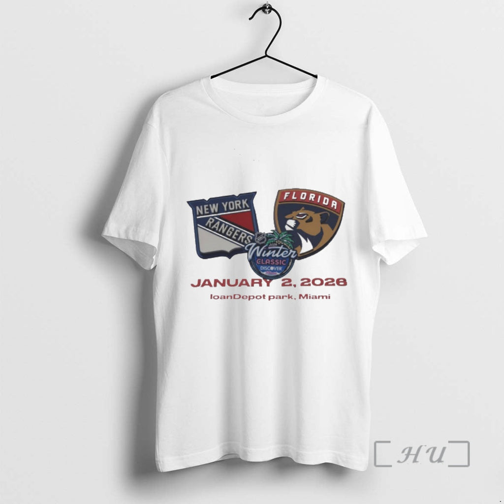 New 2026 Discover Nhl Winter Classic Florida Panthers - Adult & Kids T-Shirts, Sweatshirts & Hoodies apparel design preview 1