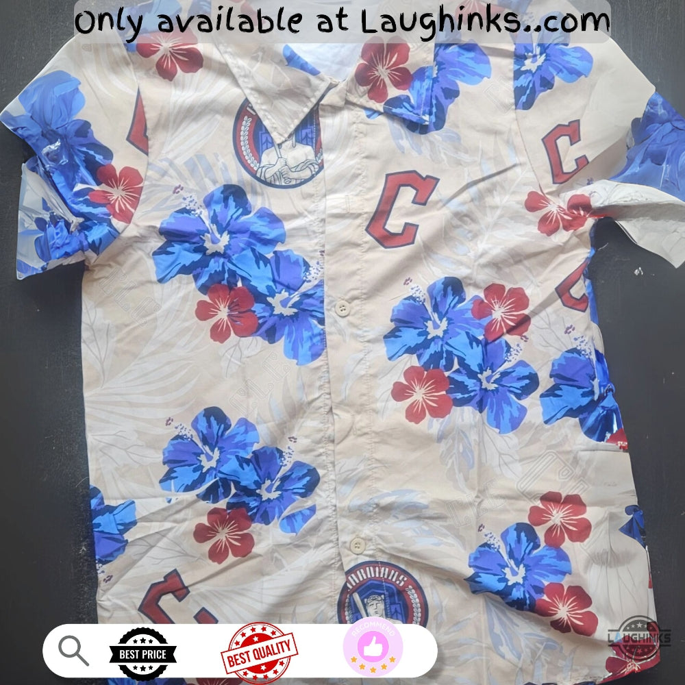 New City Connect Cleveland Guardians Hawaiian 2025 6 - Adult & Kids T-Shirts, Sweatshirts & Hoodies apparel design preview 1