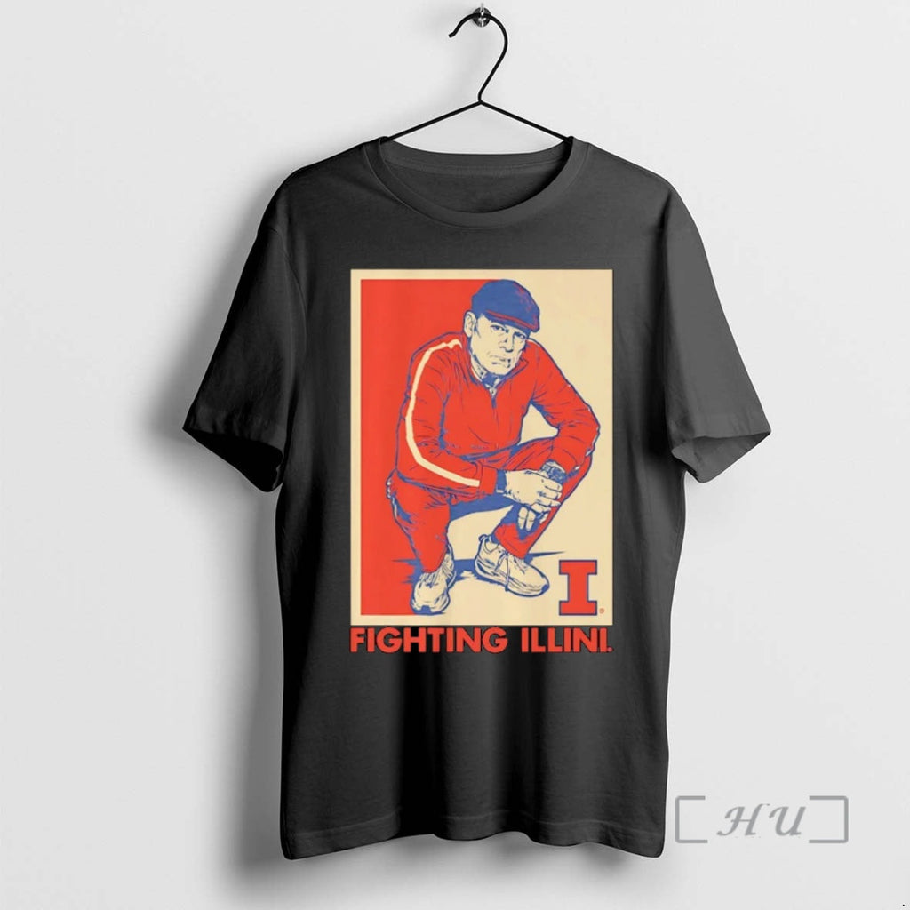New Coach Brad Underwood Illinois Basketball Track - Adult & Kids T-Shirts, Sweatshirts & Hoodies apparel design preview 1