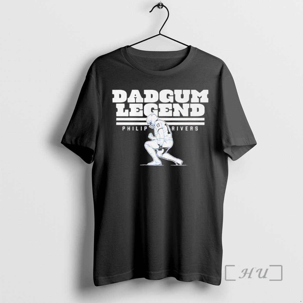 New Dadgum Legend Philip Rivers Indianapolis Colts - Adult & Kids T-Shirts, Sweatshirts & Hoodies apparel design preview 1