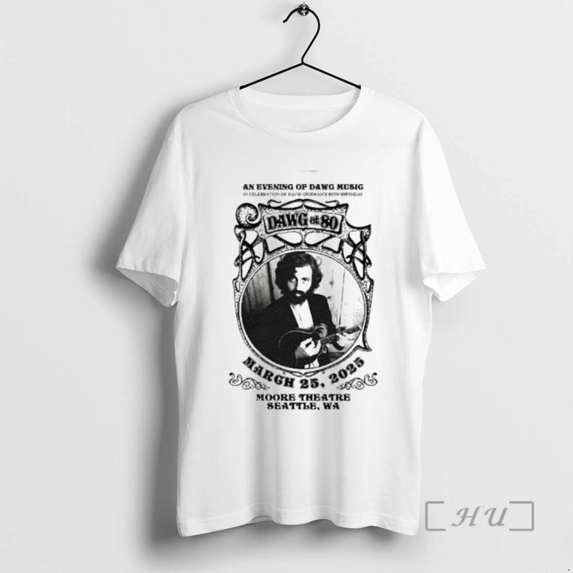 New Dawg 80 Moore Theatre Seattle Wa March 25 2025 - Adult & Kids T-Shirts, Sweatshirts & Hoodies apparel design preview 1