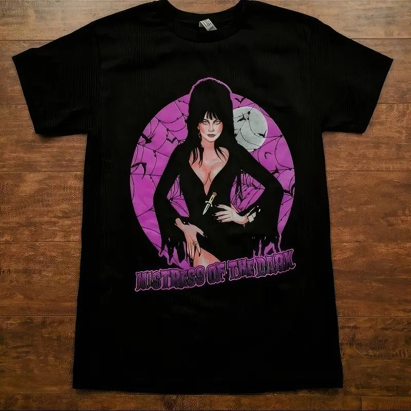 New Elvira Mistress Dark Ri - Adult & Kids T-Shirts, Sweatshirts & Hoodies apparel design preview 1