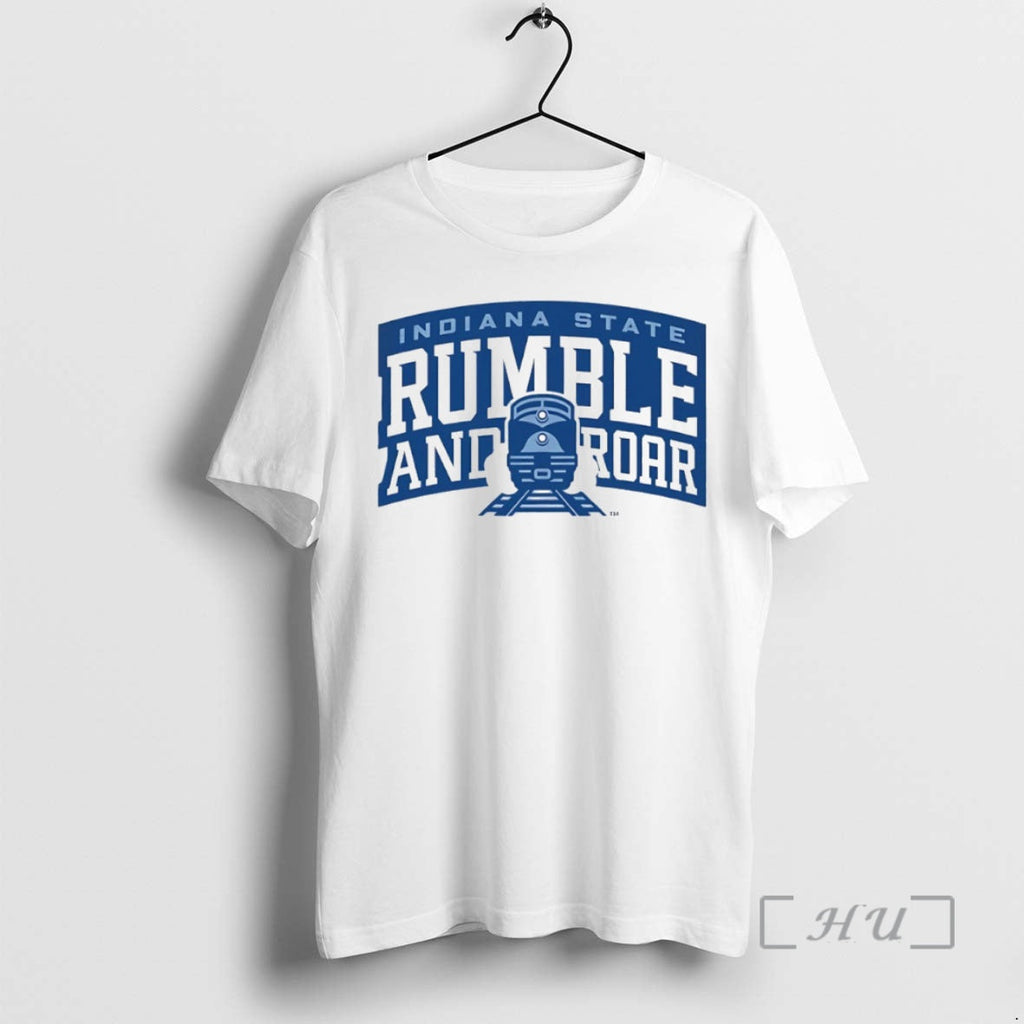 New Indiana State Sycamores Rumble Roar Circle - Adult & Kids T-Shirts, Sweatshirts & Hoodies apparel design preview 1