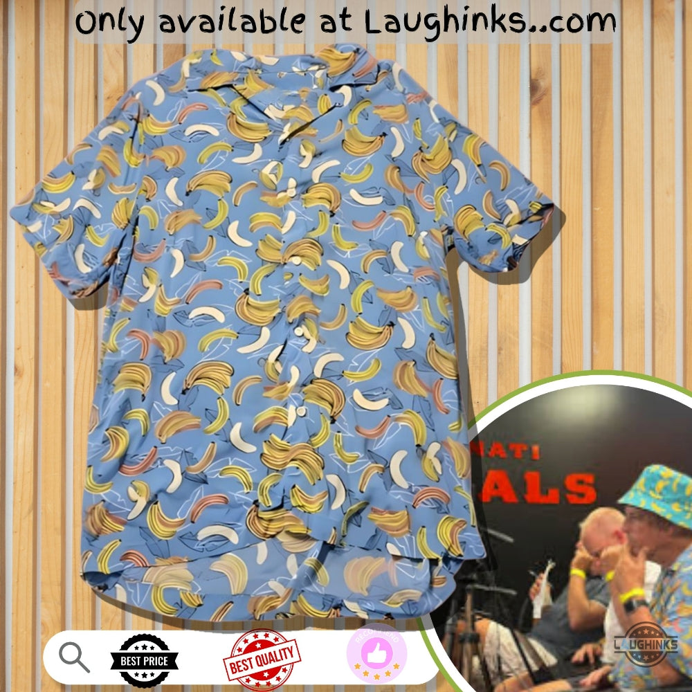 New Jamarr Chase Kroger Banana Hawaiian - Adult & Kids T-Shirts, Sweatshirts & Hoodies apparel design preview 1