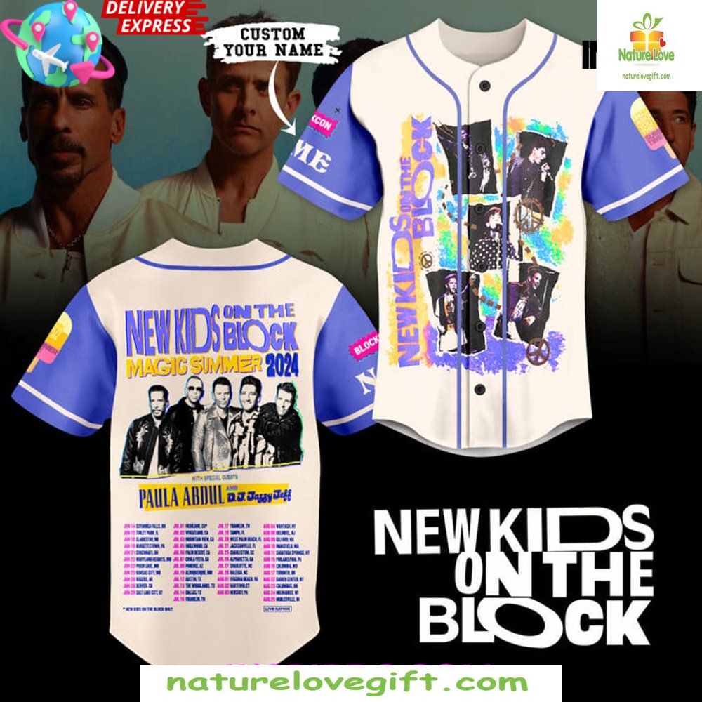 Hawaiian Magic Summer New Kid On The Block - Adult & Kids T-Shirts, Sweatshirts & Hoodies apparel design preview 1