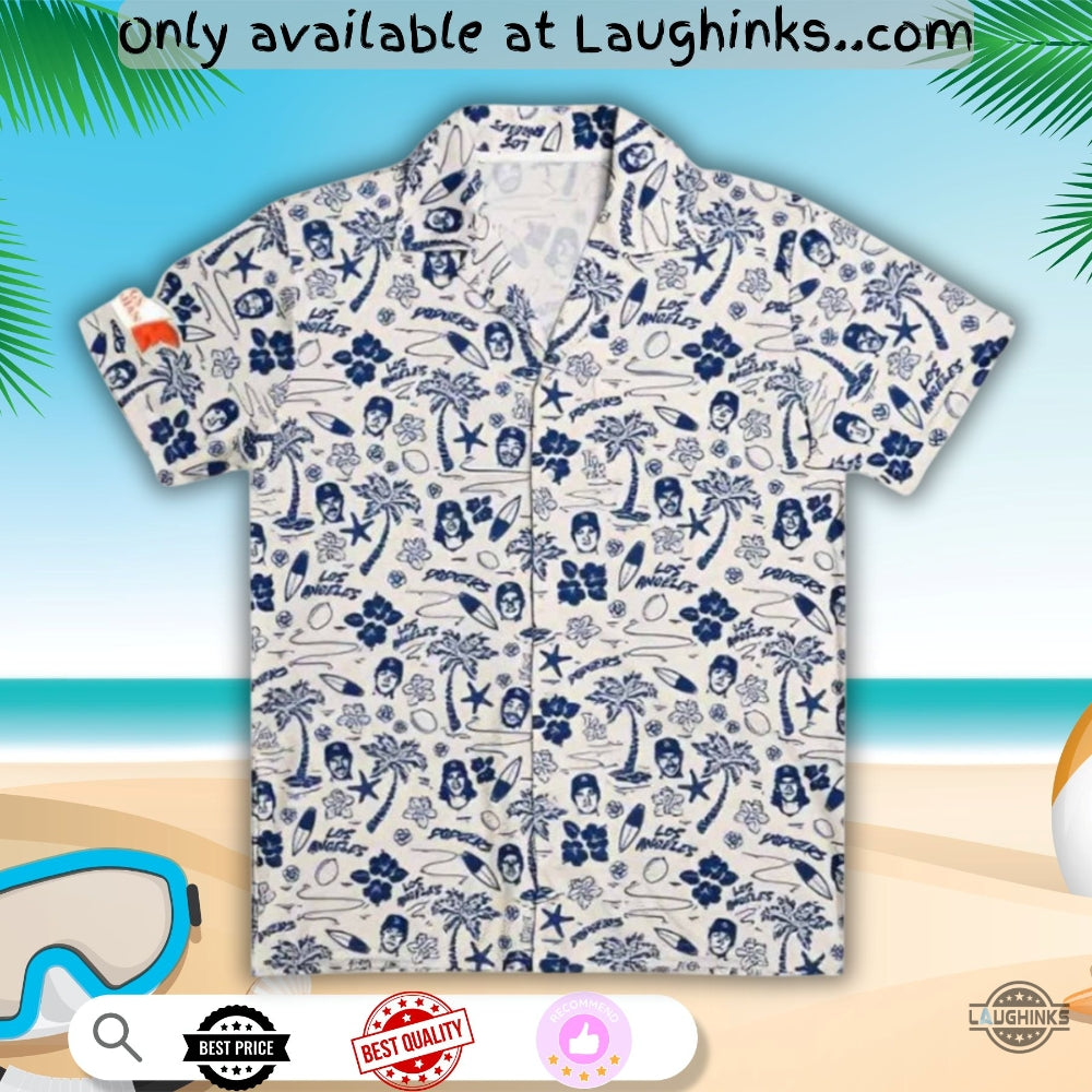 New Los Angeles Dodgers Hawaiian Sga Giveaway 1St - Adult & Kids T-Shirts, Sweatshirts & Hoodies apparel design preview 1