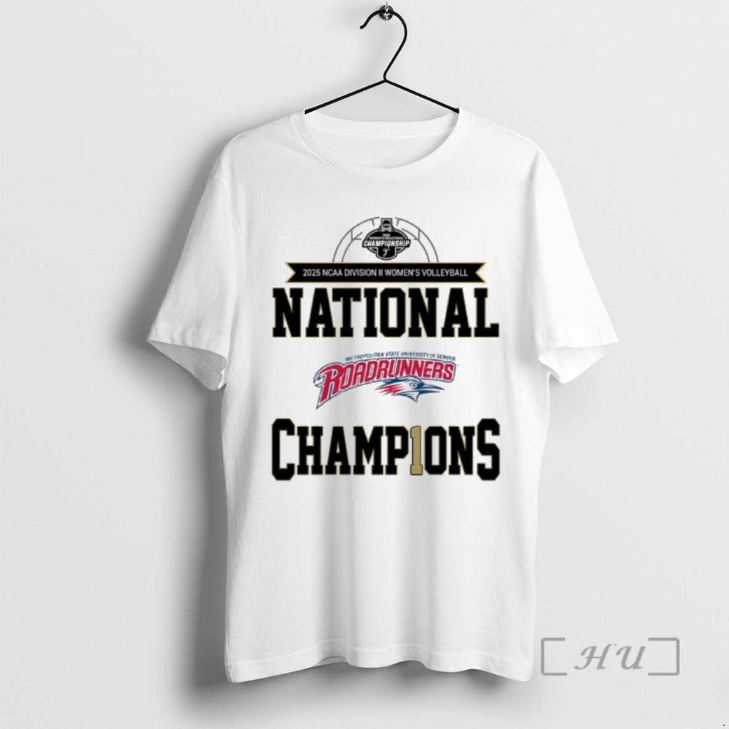New Msu Denver 2025 Ncaa Dii Volleyball National - Adult & Kids T-Shirts, Sweatshirts & Hoodies apparel design preview 1