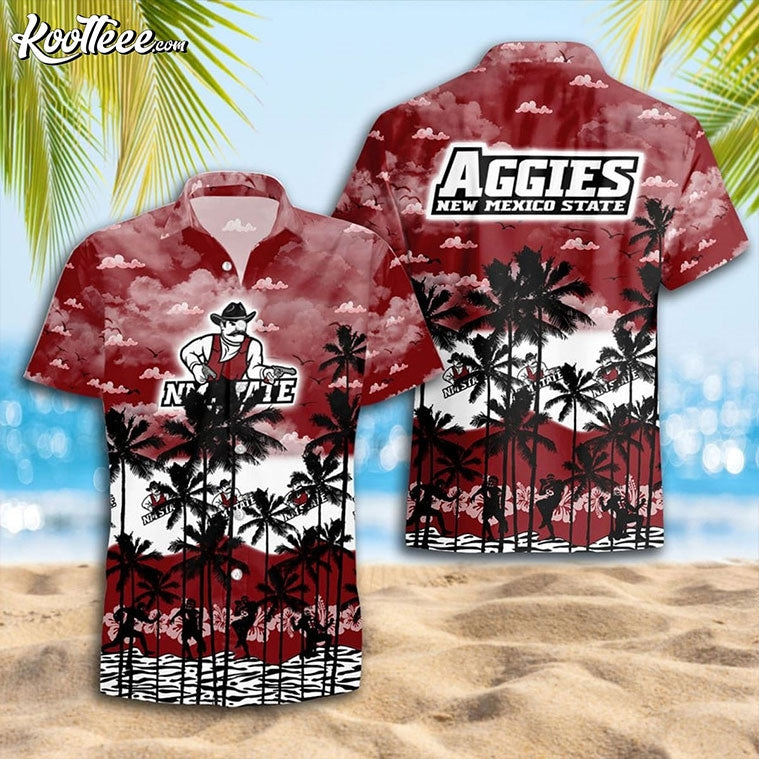 New Mexico State Aggies Hawaiian - Adult & Kids T-Shirts, Sweatshirts & Hoodies apparel design preview 1
