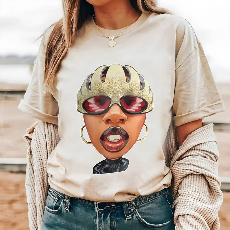 New Missy Elliott Tour 2024 Music Cotton Full Sizes - Adult & Kids T-Shirts, Sweatshirts & Hoodies apparel design preview 1