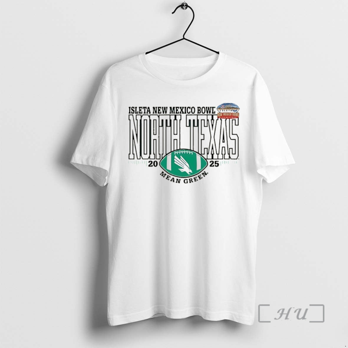 New North Texas Mean Green 2025 Mexico Bowl Football - Adult & Kids T-Shirts, Sweatshirts & Hoodies apparel design preview 1