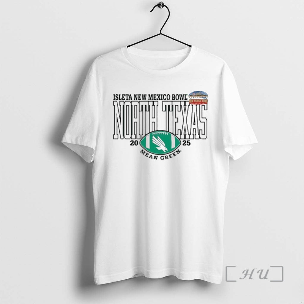 New North Texas Mean Green 2025 Mexico Bowl Football - Adult & Kids T-Shirts, Sweatshirts & Hoodies apparel design preview 1