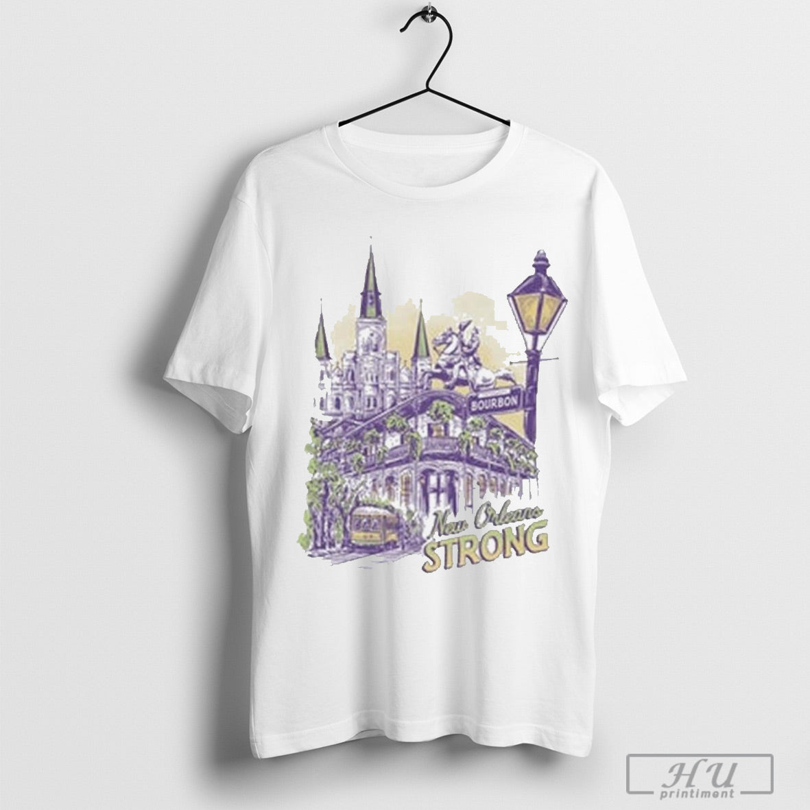 New Orleans Strong Charity - Adult & Kids T-Shirts, Sweatshirts & Hoodies apparel design preview 1