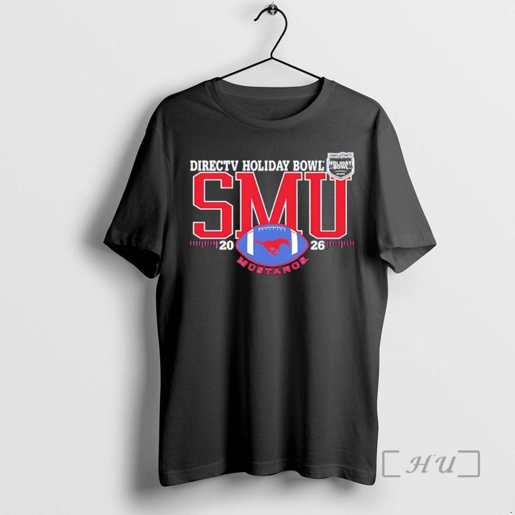 New Smu Mustangs 2026 Directv Bowl Football - Adult & Kids T-Shirts, Sweatshirts & Hoodies apparel design preview 1