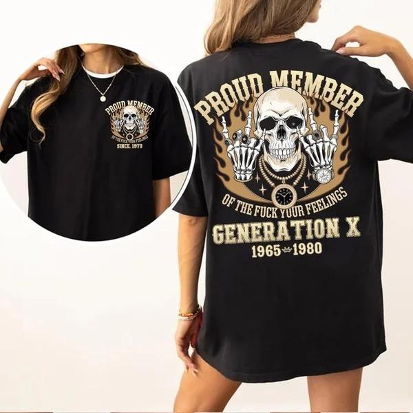 New Version Customize Gen X Raised Hose Water - Adult & Kids T-Shirts, Sweatshirts & Hoodies apparel design preview 1