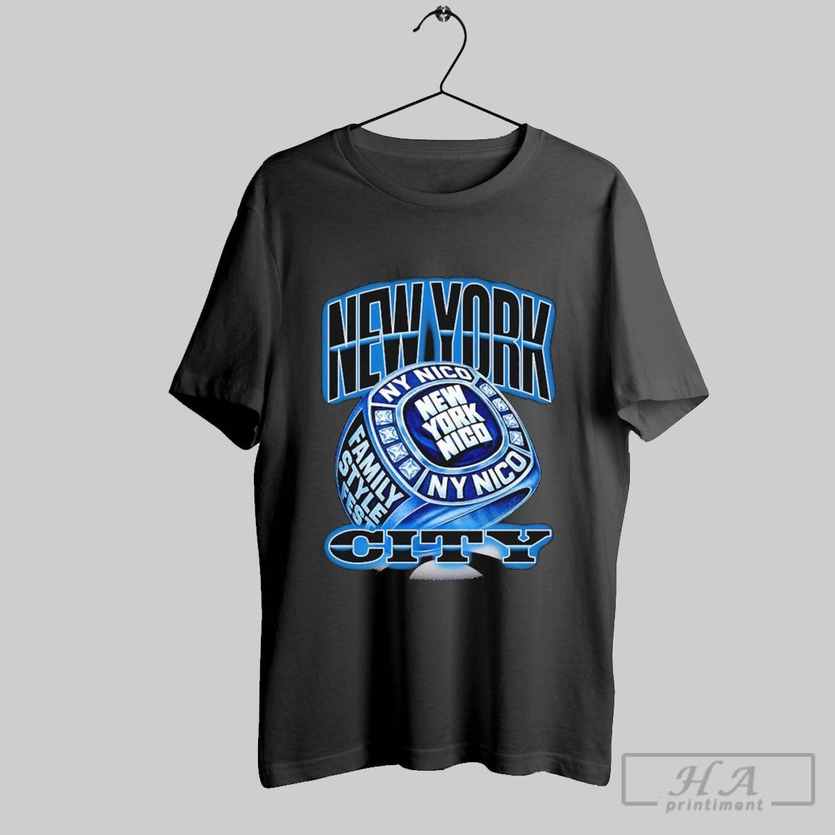 New York City Nico Family Style Fest Ring - Adult & Kids T-Shirts, Sweatshirts & Hoodies apparel design preview 1